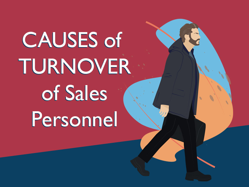 business man walking away from the image to illustrate turnover of sales personnel