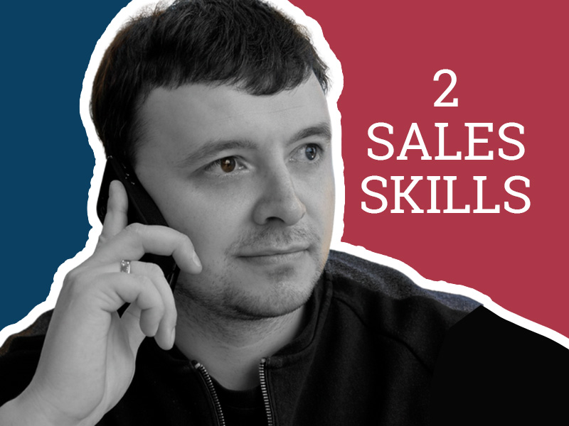 Man on mobile phone to illustrate using good sales skills like setting accurate expectations and selling intentionally
